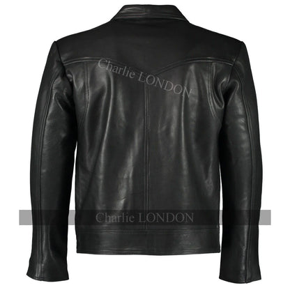 Mens Drifter Vintage Brown Leather Jackets -