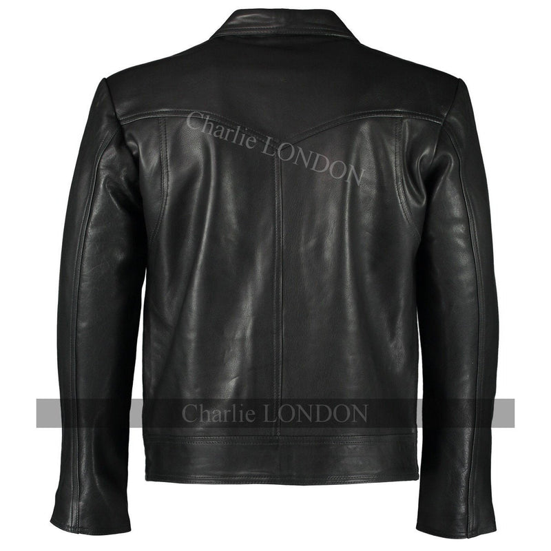 Mens Drifter Vintage Brown Leather Jackets -
