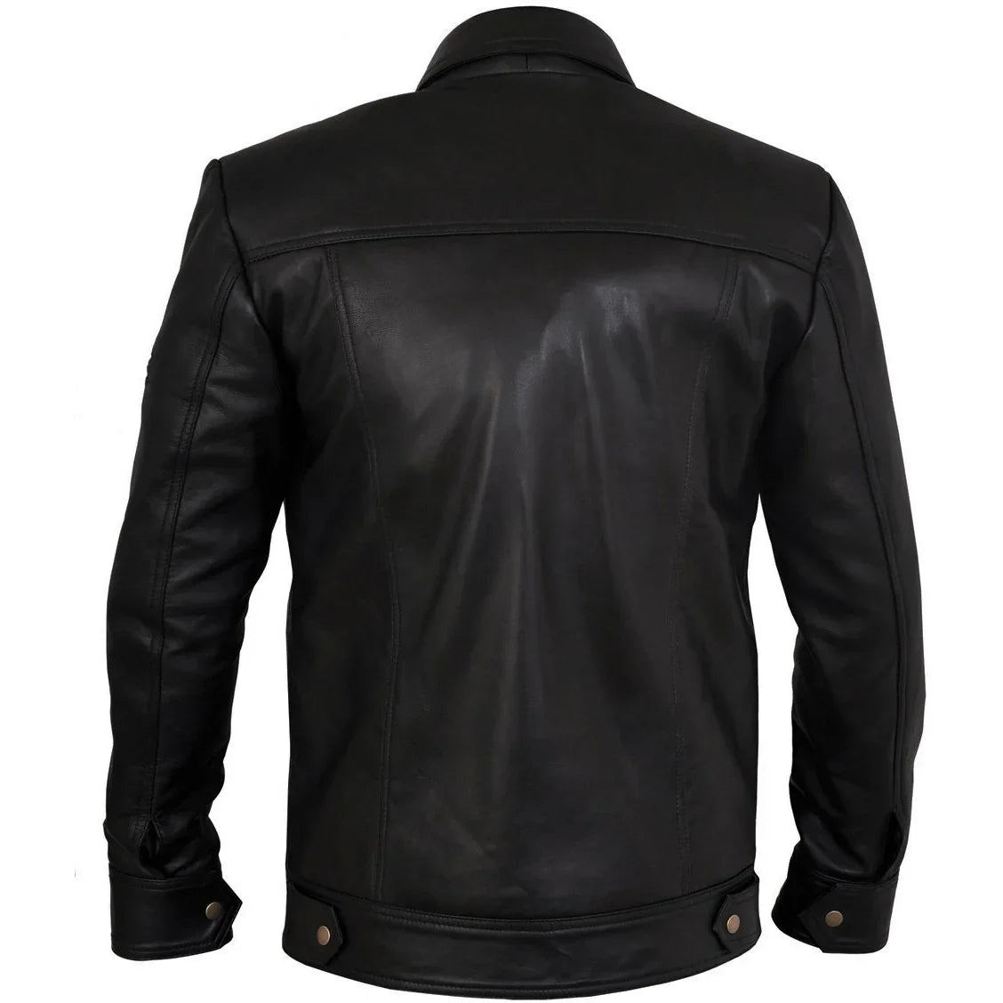 Men's Lynch Black Leather Jacket – Vintage Leather