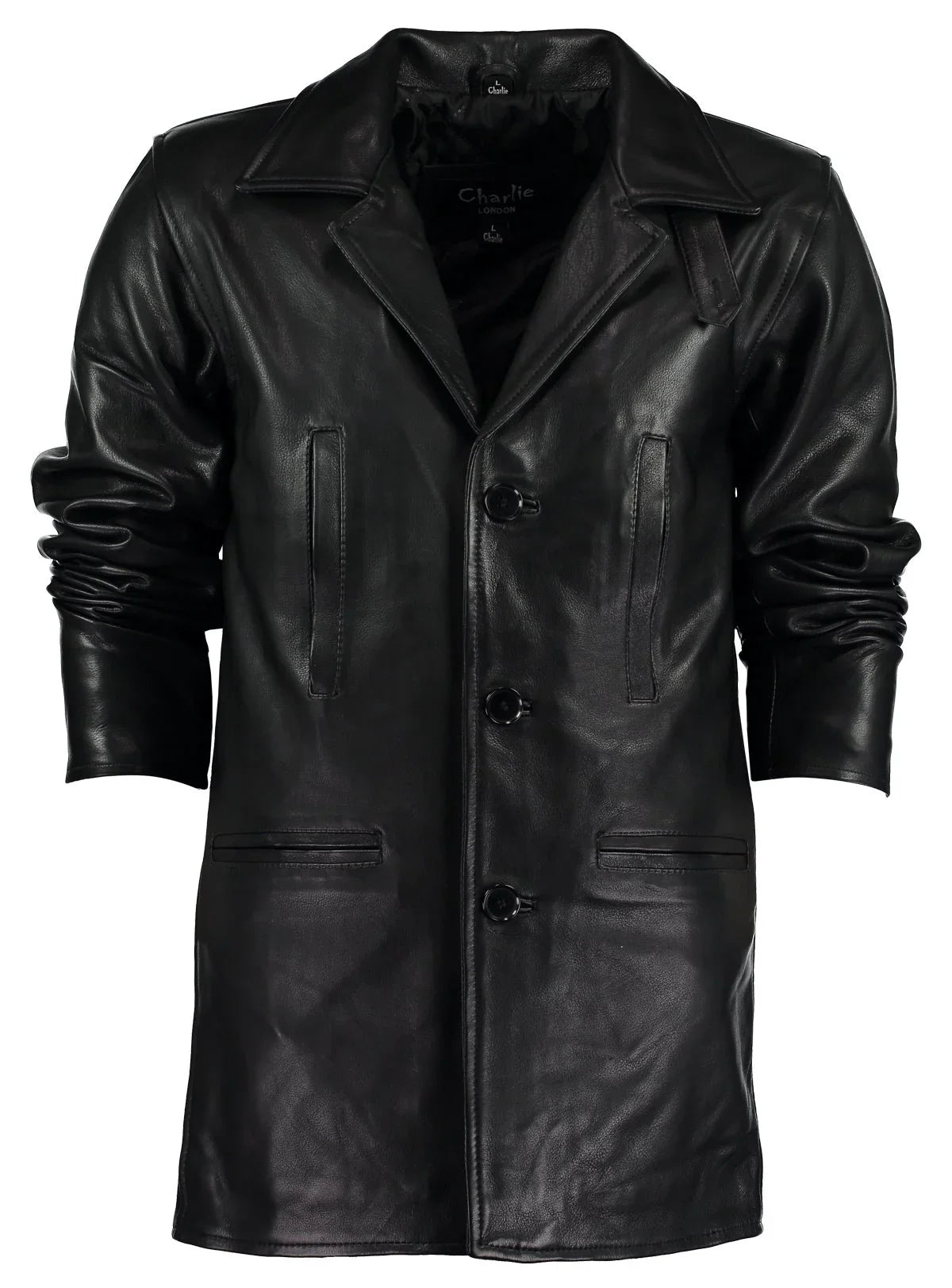 men's max payne leather coat -