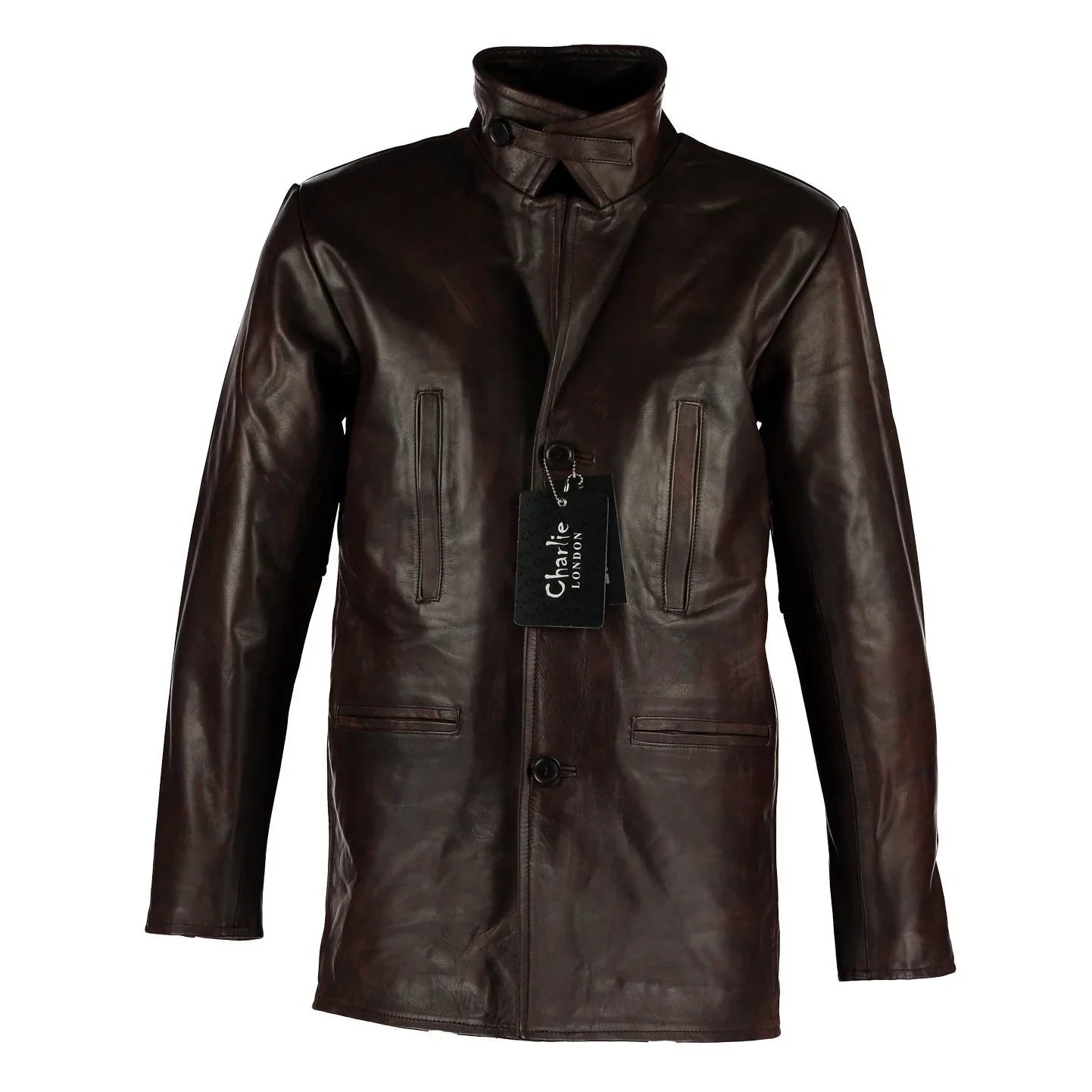 Men's Max Payne Leather Coat -