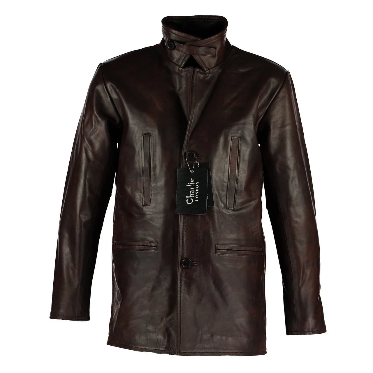 Men's Max Payne Leather Coat -