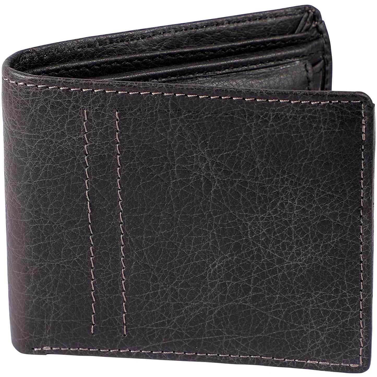 mens rfid blocking slim genuine leather wallet - with gift box -