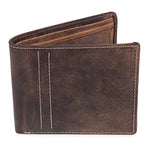 Mens RFID Blocking Slim Genuine Leather Wallet - With Gift Box -