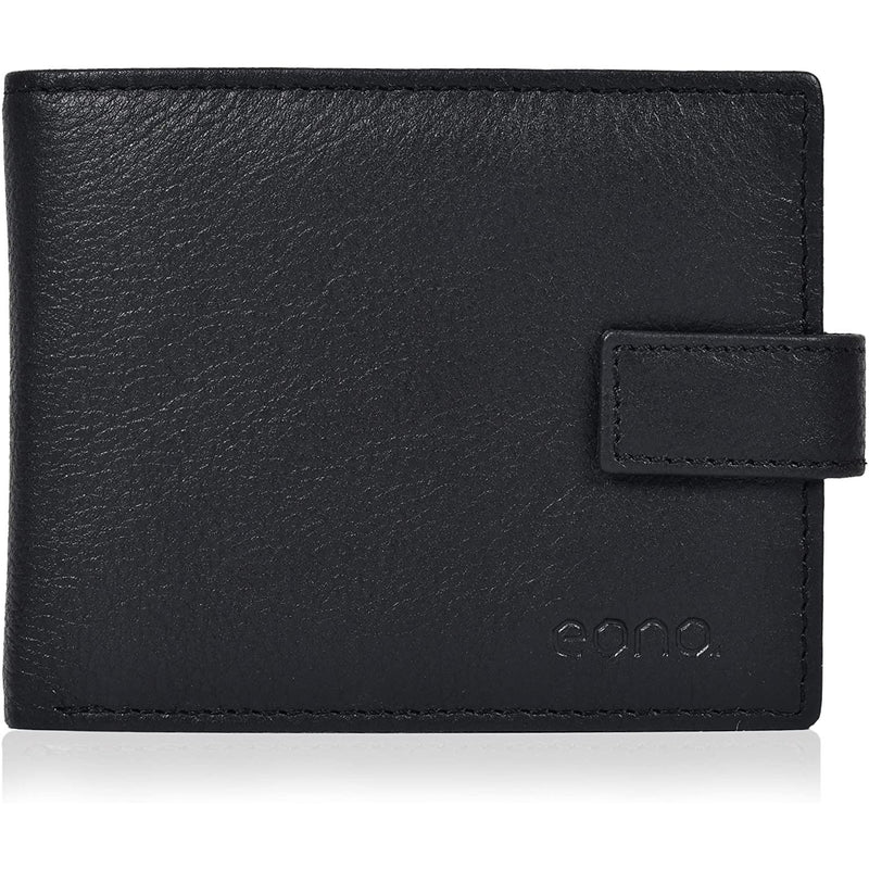 Mens RFID Protected Slim Purse Wallet with Coin Pocket -