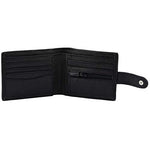 Mens Smart Bifold Wallets RFID Protected Genuine Leather with Coin Pockets -