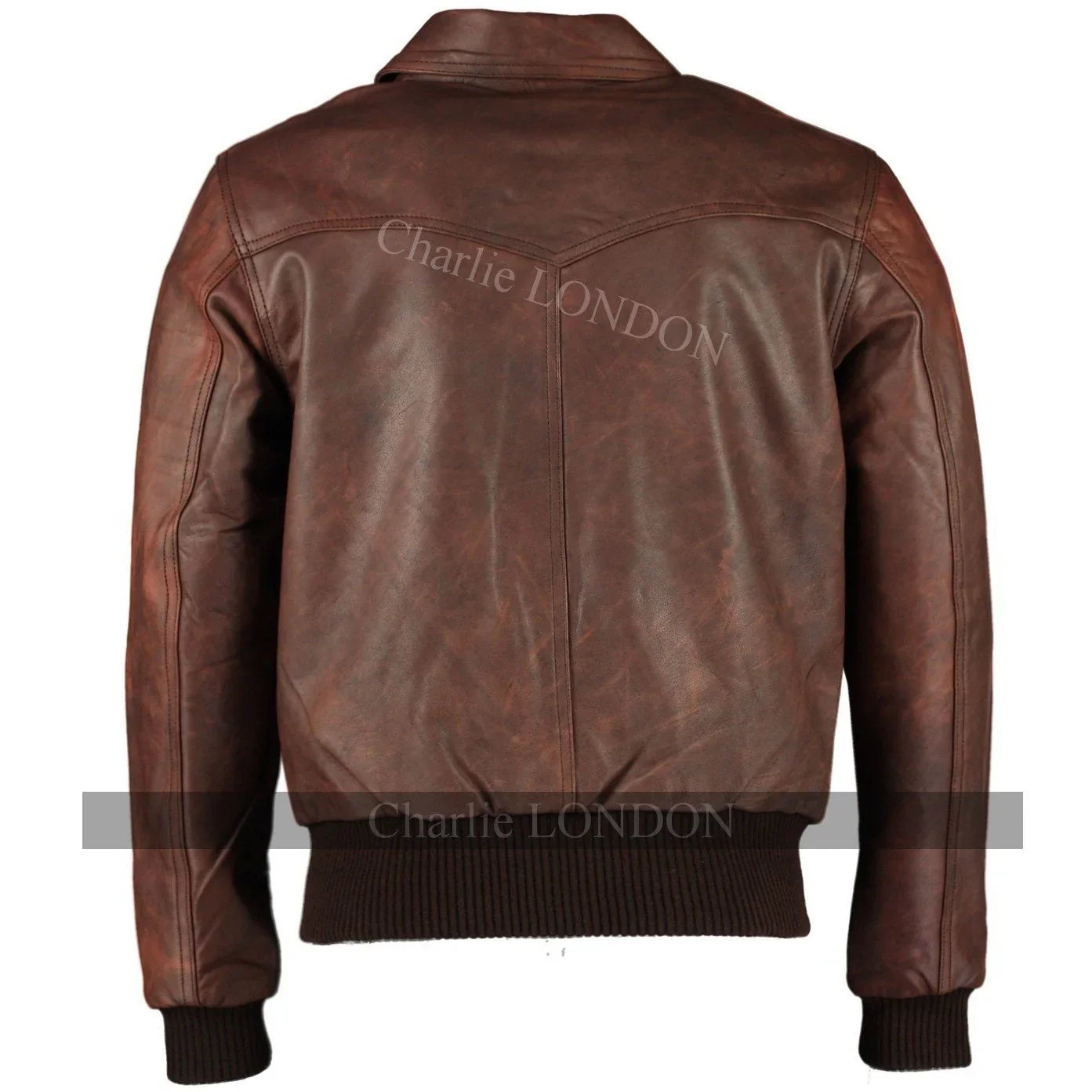 Men's The Deal Black Bomber Leather Jacket – Vintage Leather