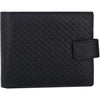 Mens Tri fold Wallet with Coin Pocket - RFID Protected Genuine Leather with Card Holder -