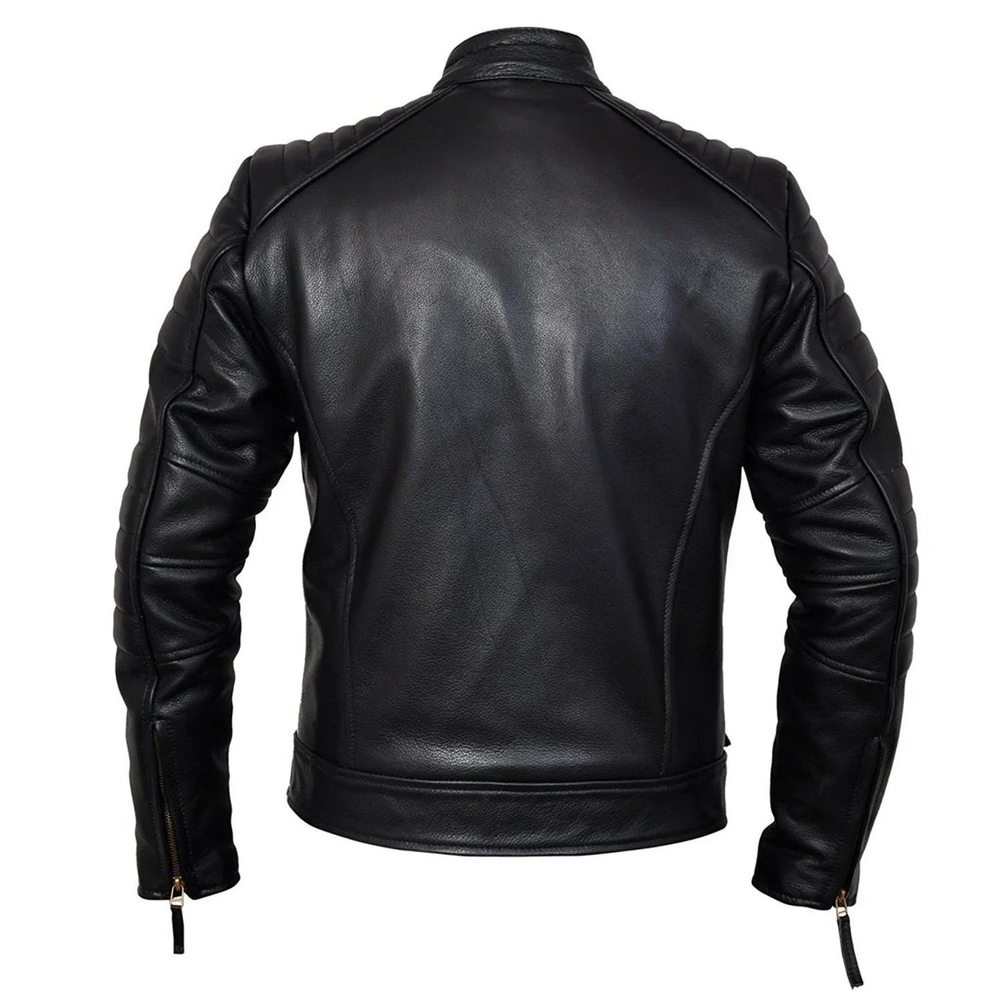 mens weybridge designer leather jacket -