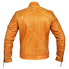 Mens Weybridge Vintage Tan Leather Jacket -