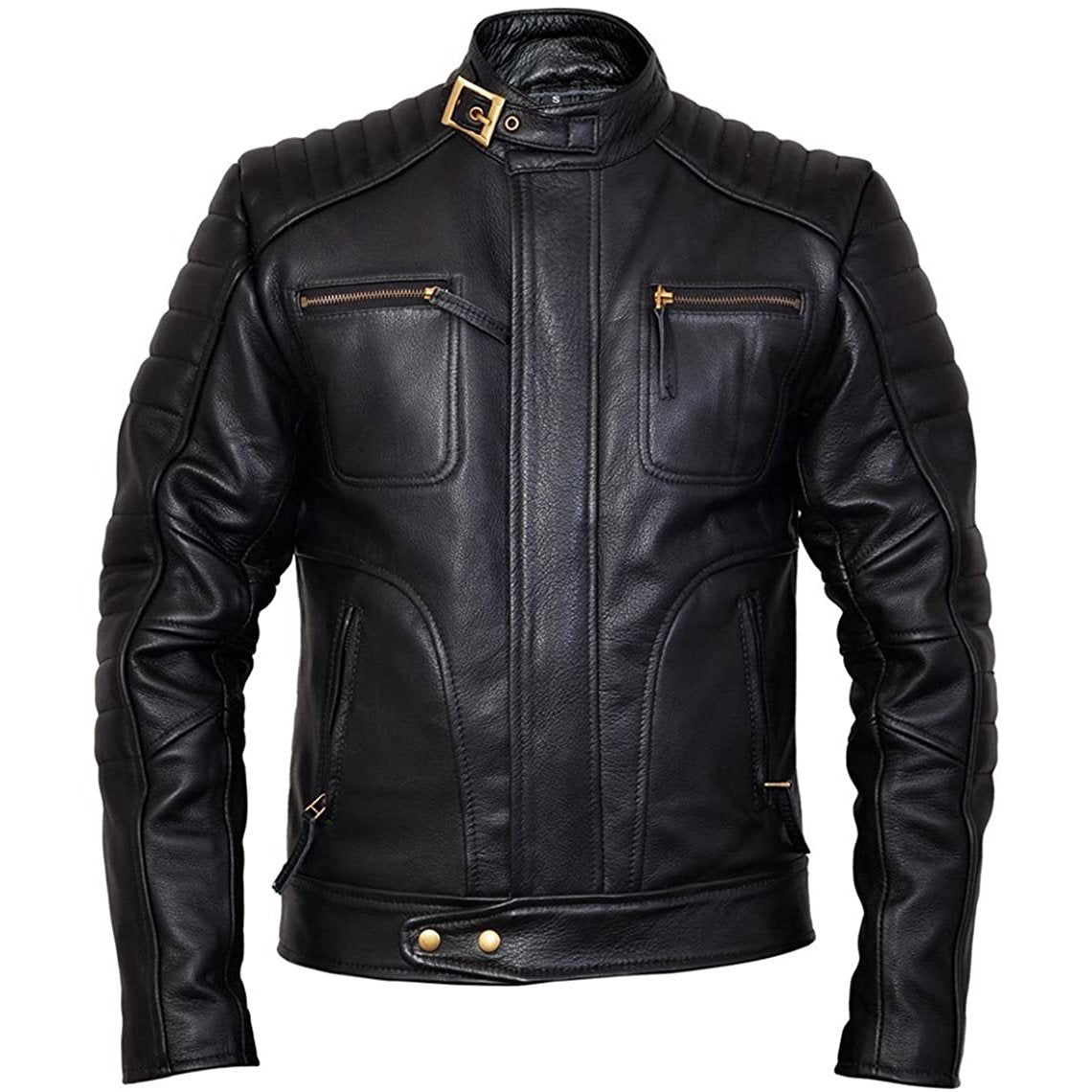Belstaff tan leather jacket hot sale