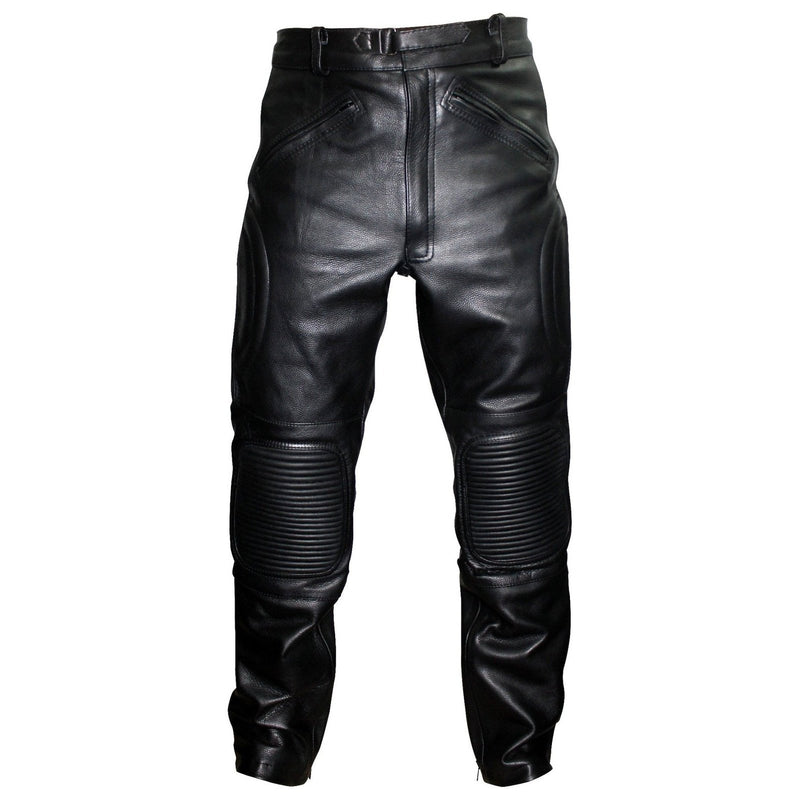 Mens Waterproof Leather Motorcycle Pants  BRUTE BIKER GEAR