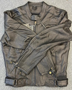 Naked Cowhide Leather Jacket -