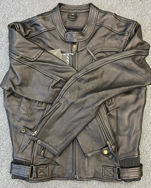 Naked Cowhide Leather Jacket -