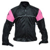 Pink Glider Mesh Textile Jacket -