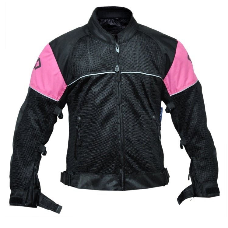 Pink Glider Mesh Textile Jacket -