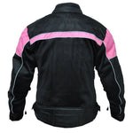 Pink Glider Mesh Textile Jacket -