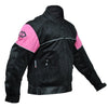 Pink Glider Mesh Textile Jacket -