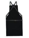 Real Leather Multi-Pocket Apron Butcher Apron - BBQ Apron - Cooking Apron -