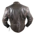 Retro Brown Premium Speedster Motorcycle Jackets -