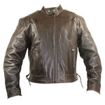 Retro Brown Premium Speedster Motorcycle Jackets -
