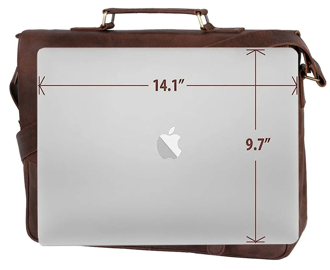 Messenger Bag Laptop Bag For Macbook Pro 15 Rustic Distressed