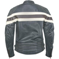 Women's Racer Motorcycle Leather Jacket -