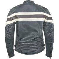 Women's Racer Motorcycle Leather Jacket -