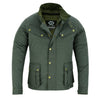 Zodiac Waxed Cotton Motorcycle Jacket Textile Biker Fashion -