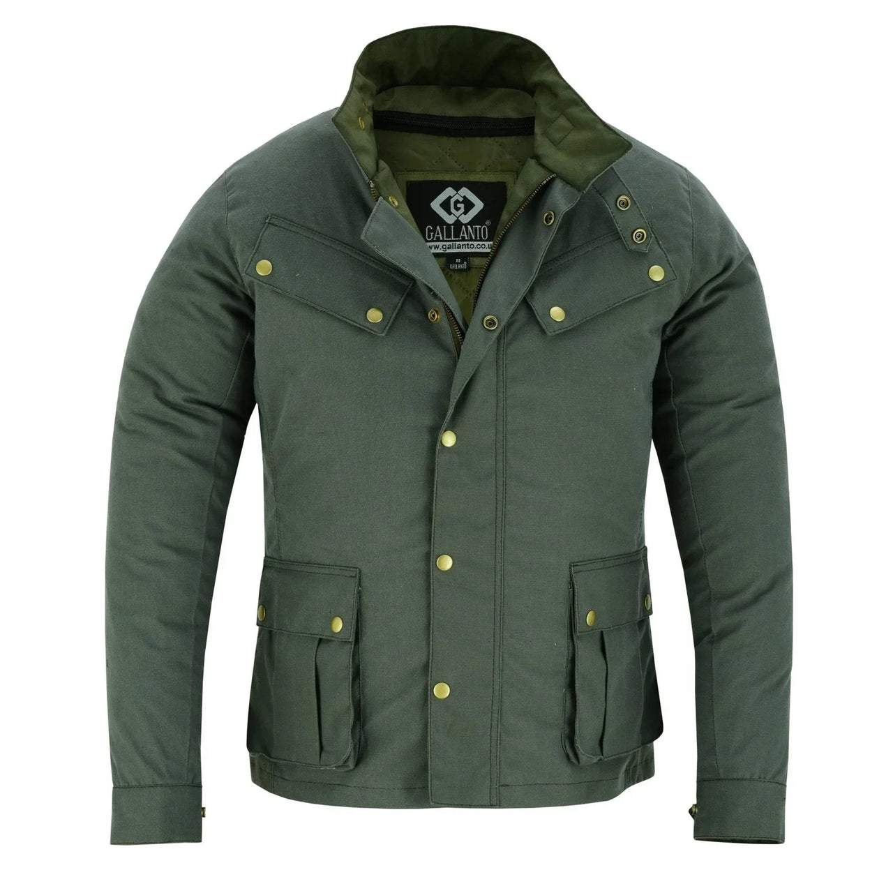 Zodiac Waxed Cotton Motorcycle Jacket Textile Biker Fashion -