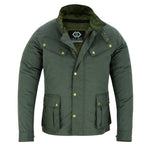 Zodiac Waxed Cotton Motorcycle Jacket Textile Biker Fashion -