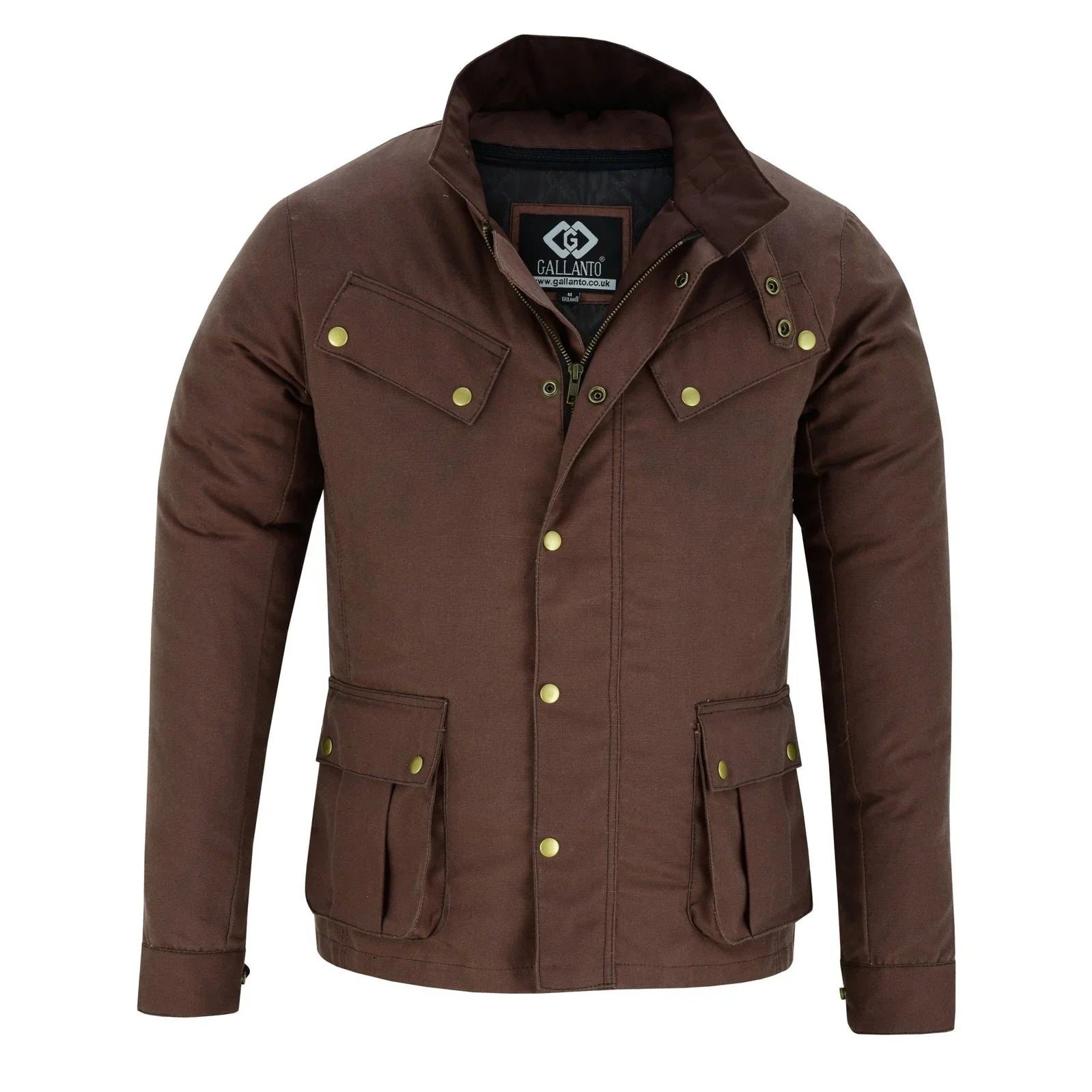 Tobacco Motorwear Men's Armoured Motorcycle Jacket- Waxed Canvas. Kevlar Motorcycle Jacket and Impact Armour | Small | Brown Tobacco Motorwear Men's Armoured Motorcycle Jacket- Waxed Canvas. Kevlar Motorcycle Jacket and Impact Armour | Small | Brown